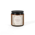 Vanilla Soy Candle — Amber Jar Scented Candle (Multi-Size)