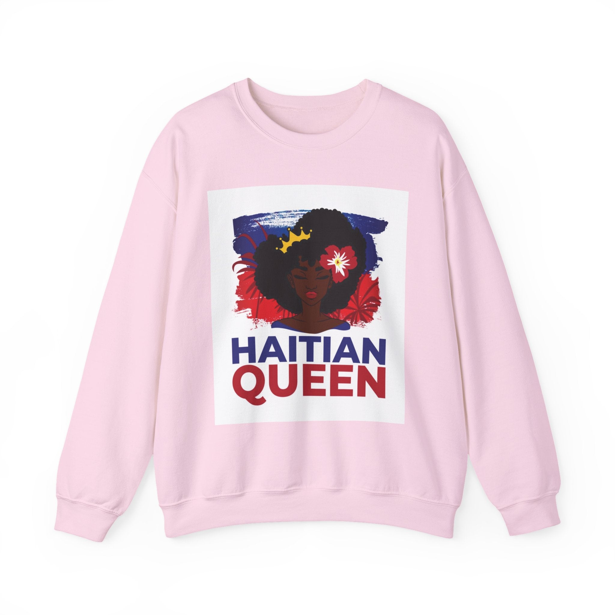 Haitian Queen Sweatshirt — Afrocentric Pride Crewneck