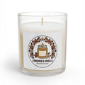 Cinnamon & Vanilla Scented Candle — 11oz Glass Jar