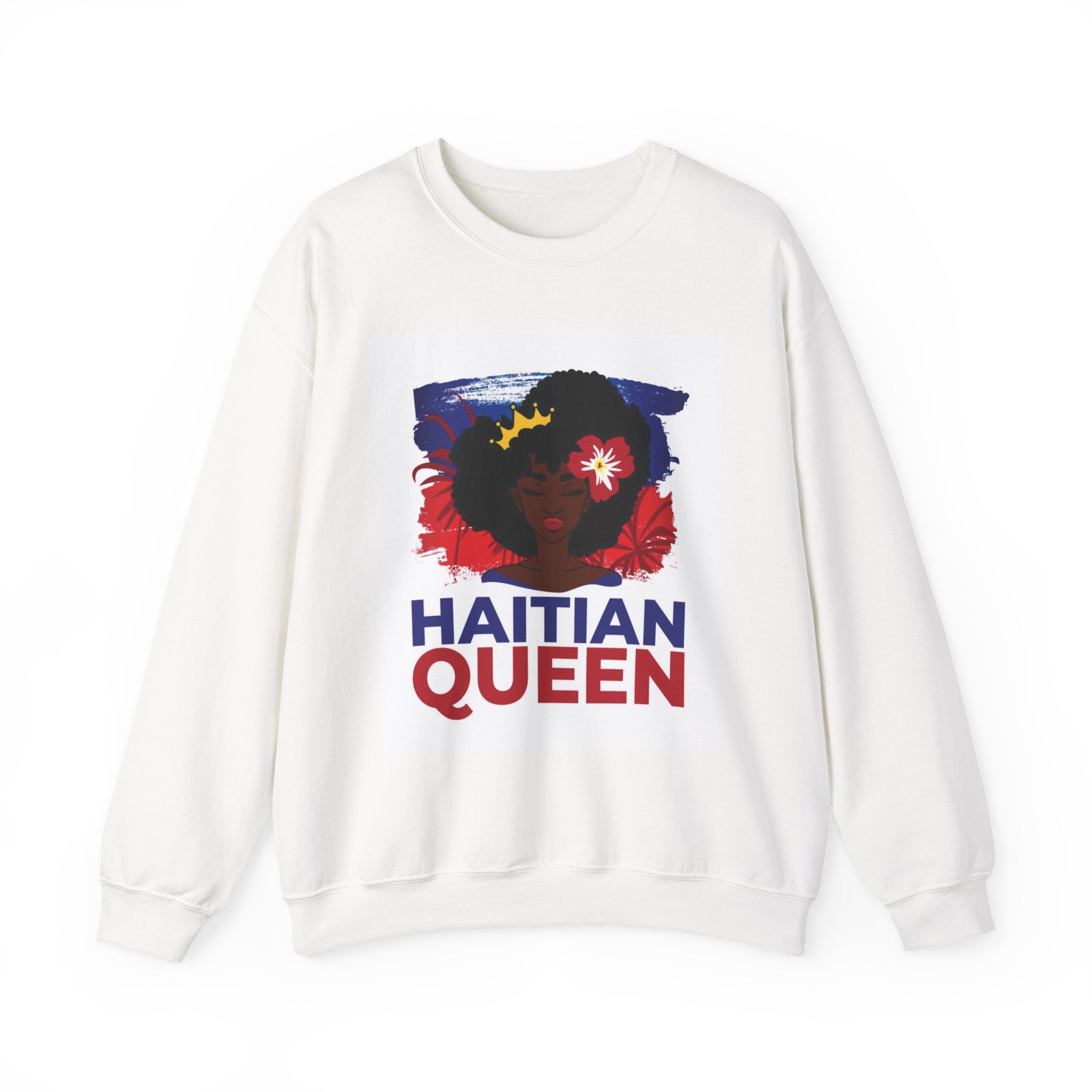 Haitian Queen Sweatshirt — Afrocentric Pride Crewneck