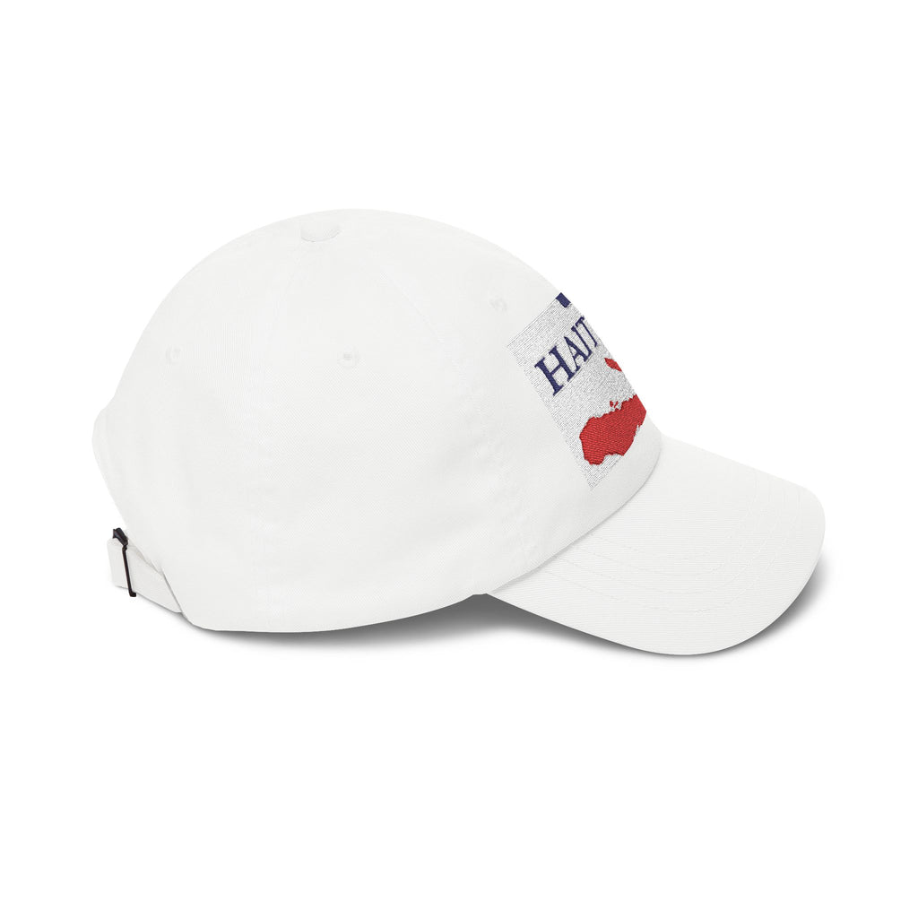 Haiti Flag Cap — Embroidered Haitian Pride Baseball Hat