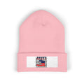 Haiti Flag Embroidered Cuffed Beanie — 'AYITI' Map Winter Hat