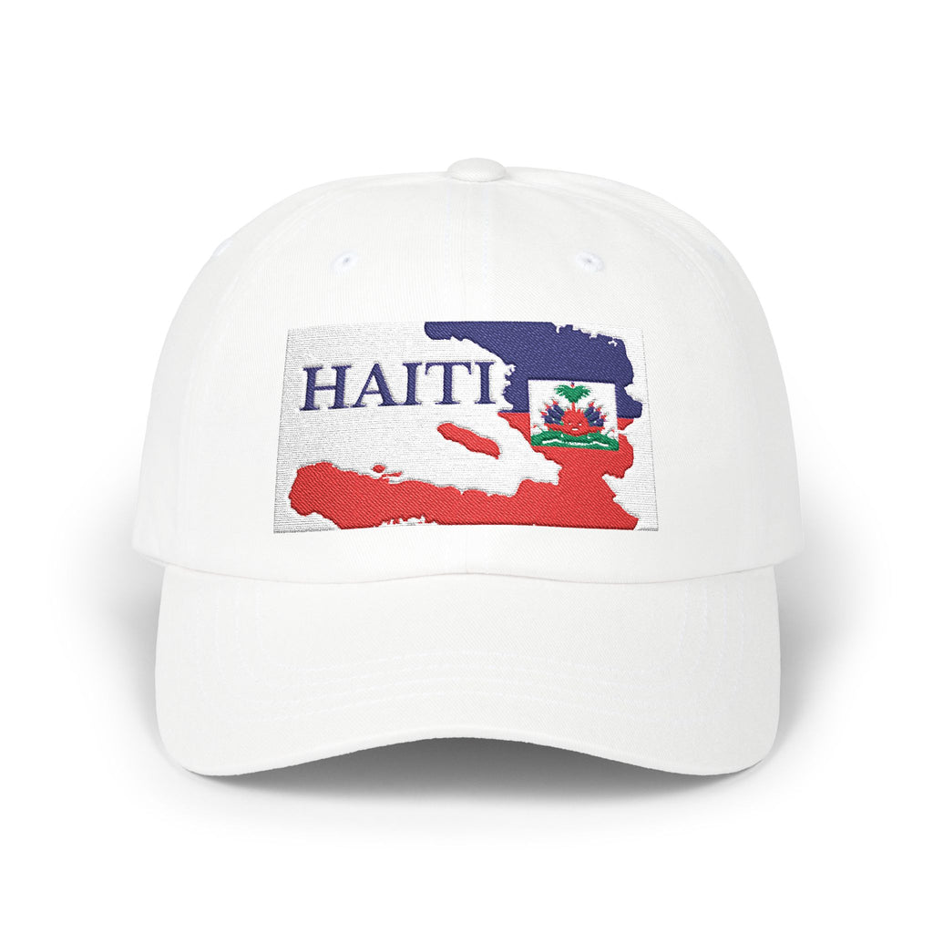 Haiti Flag Cap — Embroidered Haitian Pride Baseball Hat